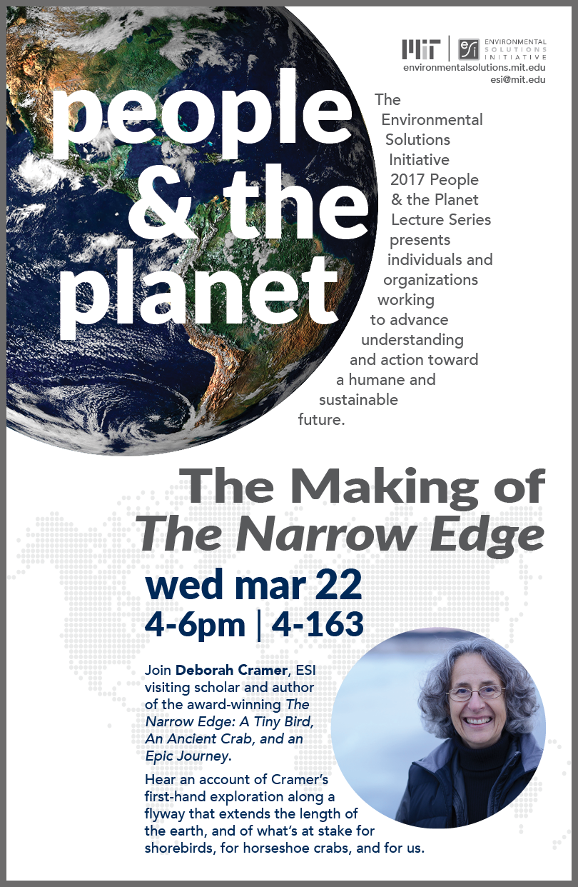 People and the Planet Lecture: Deborah Cramer