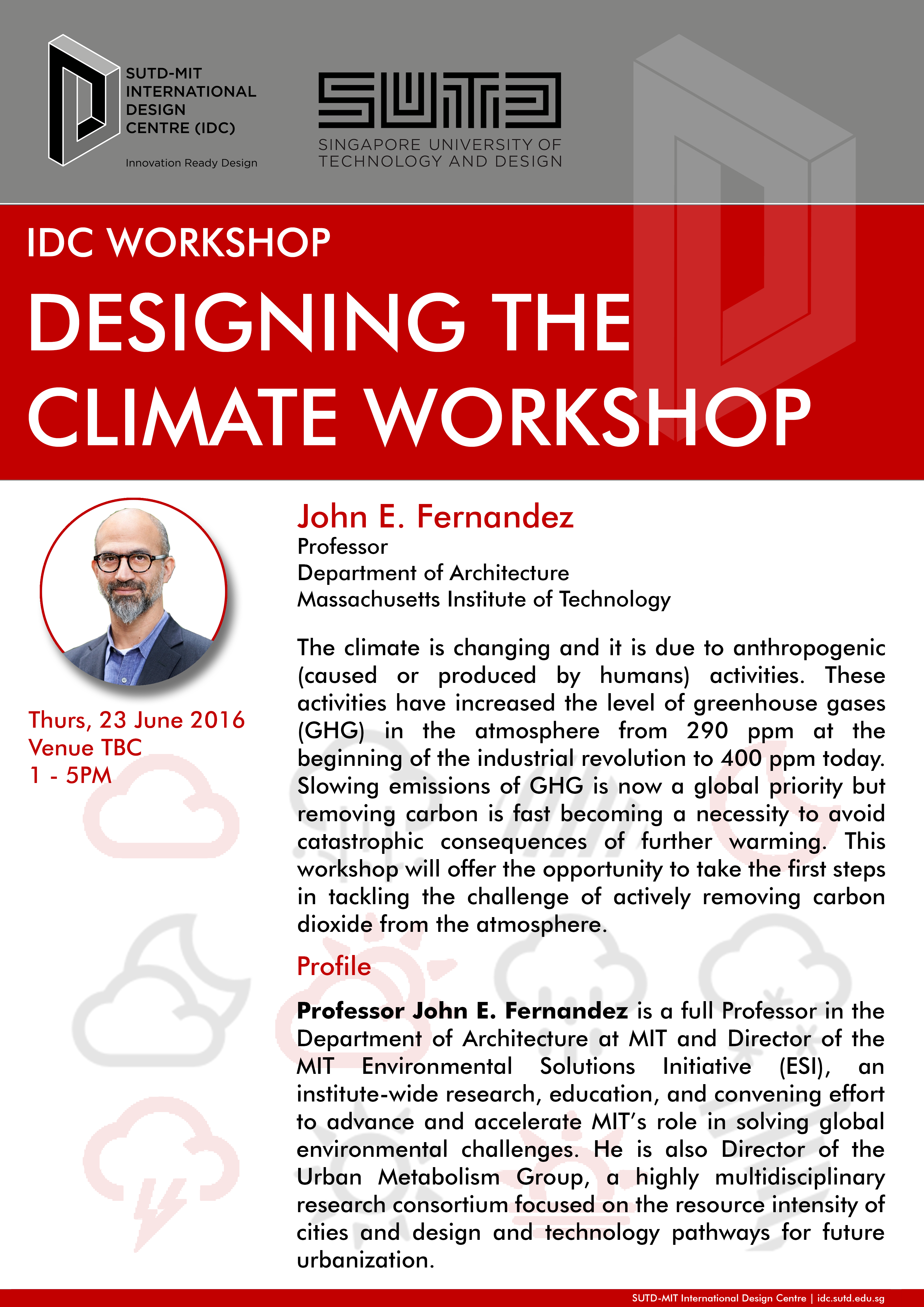 Designing the Climate Workshop