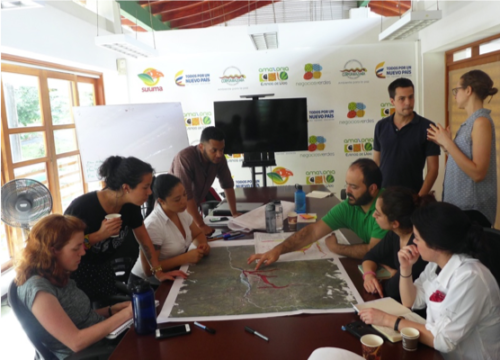 ESI research affiliates speak with some of our community partners on the ground in Mocoa, Colombia.